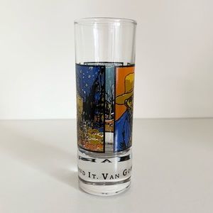 NWOT Van Gogh vodka shot glass